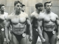 Алексей Лужников, Вадим Гордон - Участник турнира Мистер Ташкент 1992